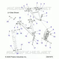 FRONT WISHBONES