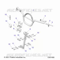 STEERING, HANDLEBAR MOUNTING