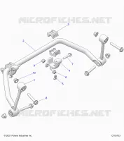 SUSPENSION, FRONT, STABILIZER BAR