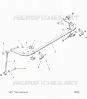 SUSPENSION, REAR STABILIZER BAR