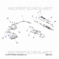 ENGINE, EXHAUST VALVE ASM. AND ACTUATOR