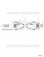 DRIVE TRAIN, REAR DRIVE SHAFT