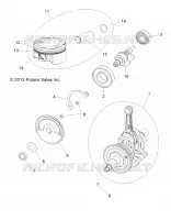ENGINE, CRANKSHAFT, PISTON AND BALANCE SHAFT