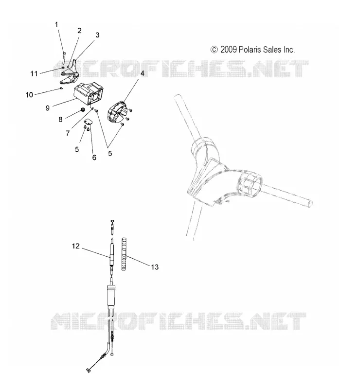ENGINE, THROTTLE   CONTROL ASM.