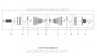 DRIVE TRAIN, REAR DRIVE SHAFT