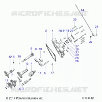 DRIVE TRAIN, MAIN GEARCASE