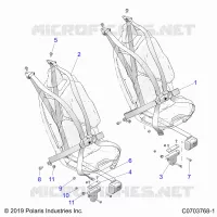 SEAT BELT MOUNTING