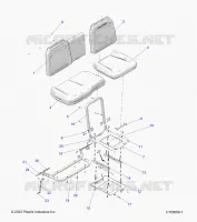 SEAT ASM. AND SLIDER