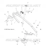STEERING POST  ASM. AND STEERING HOOP