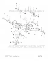 SUSPENSION, FRONT TORQUE ARM