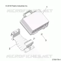 BODY, UNDERHOOD STORAGE