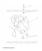DRIVE TRAIN, FRONT GEARCASE