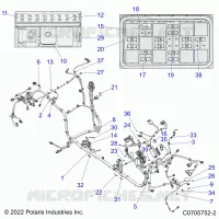 ELECTRICAL, WIRE HARNESS, CHASSIS