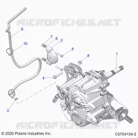DRIVE TRAIN, MAIN GEARCASE MOUNTING