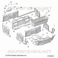 FLOOR AND FENDERS