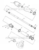 DRIVE SYSTEM SLX 780 B964287 AND  INTL. SLX 780 I964287 (4937443744B002)