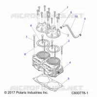 CYLINDER, CYL. HEAD