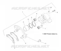 REAR BRAKE CALIPER