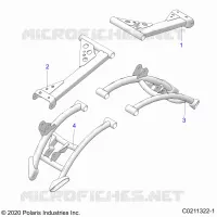 REAR SUSPENSION CONTROL ARMS