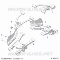 REAR SUSPENSION CONTROL ARMS