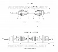 DRIVE SHAFT, FRONT