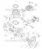 CRANKCASE AND CYLINDER