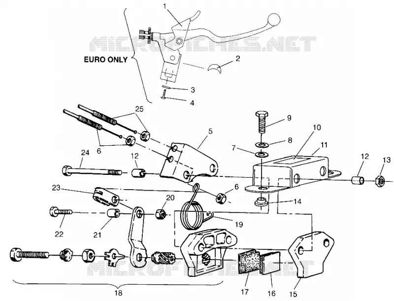 BRAKE LIGHT GT 0963133 AND EUROPEAN LITE GT E963133 (4933083308C002)