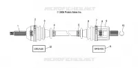 DRIVE SHAFT, FRONT