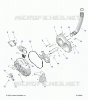DRIVE TRAIN, CLUTCH COVER AND DUCTING