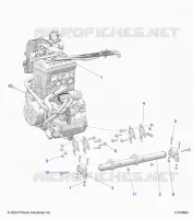 ENGINE, MOUNTING & LONG BLOCK