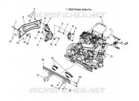 ENGINE MOUNTING RH AND FRONT