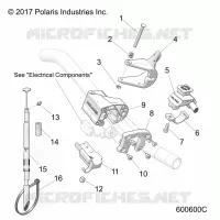 ENGINE, THROTTLE CONTROL ASM.