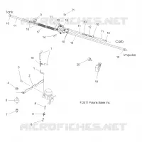 ENGINE, CARBURETOR MOUNTING AND FUEL LINES