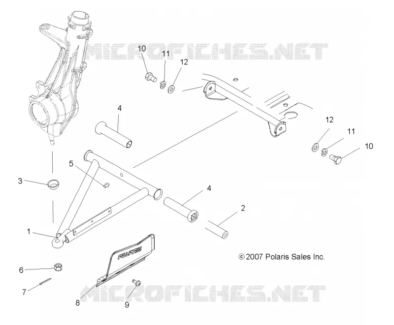 SUSPENSION, A-ARM AND STRUT MOUNTING