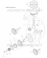 ENGINE, CRANKSHAFT AND PISTON