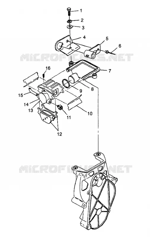 BRAKE XCF 0981643 (4942774277B006)