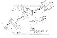 GEARCASE/BRAKE AND CHAIN COVER MOUNTING