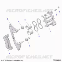 FRONT BRAKE CALIPER