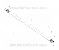 DRIVE TRAIN, FRONT PROP SHAFT