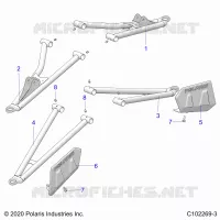 FRONT SUSPENSION A-ARMS