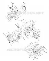CHASSIS AND SEAT SPORT GT UPDATED 10/88 (4915451545031A)