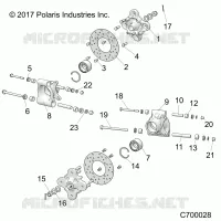 SUSPENSION, REAR CARRIER