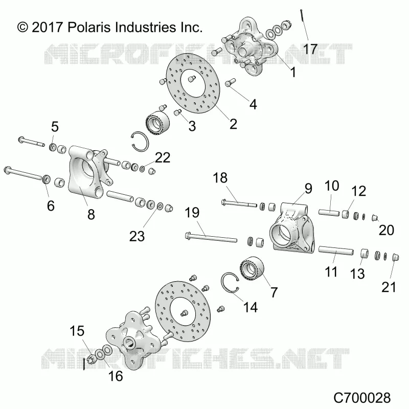 SUSPENSION, REAR CARRIER