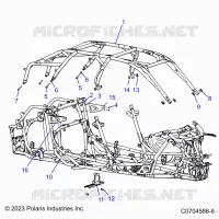 CHASSIS, CAB AND MAIN FRAME
