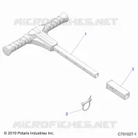 BODY, PASSENGER GRAB BAR