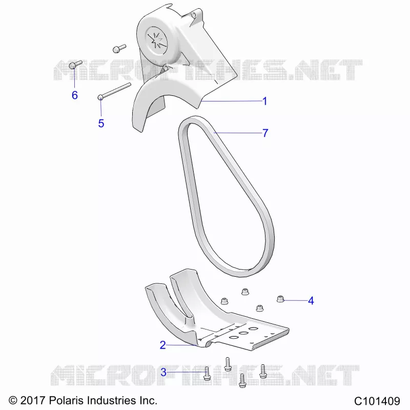 DRIVE TRAIN, CHAIN GUARD