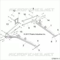 REAR SUSPENSION CONTROL ARMS