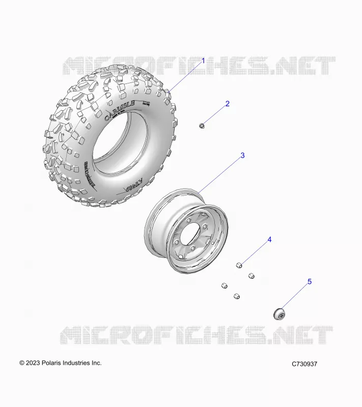 WHEELS, FRONT
