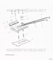 ENGINE, THROTTLE BODY AND VALVE COVER