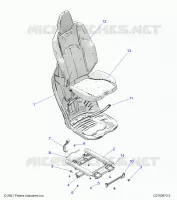 SEAT ASM. PASSENGER